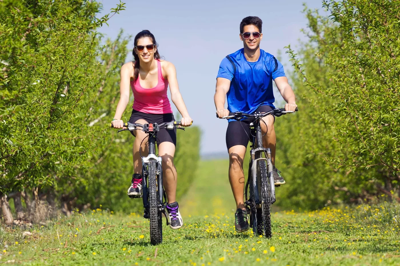 Los beneficios para la salud visual de montar en bicicleta