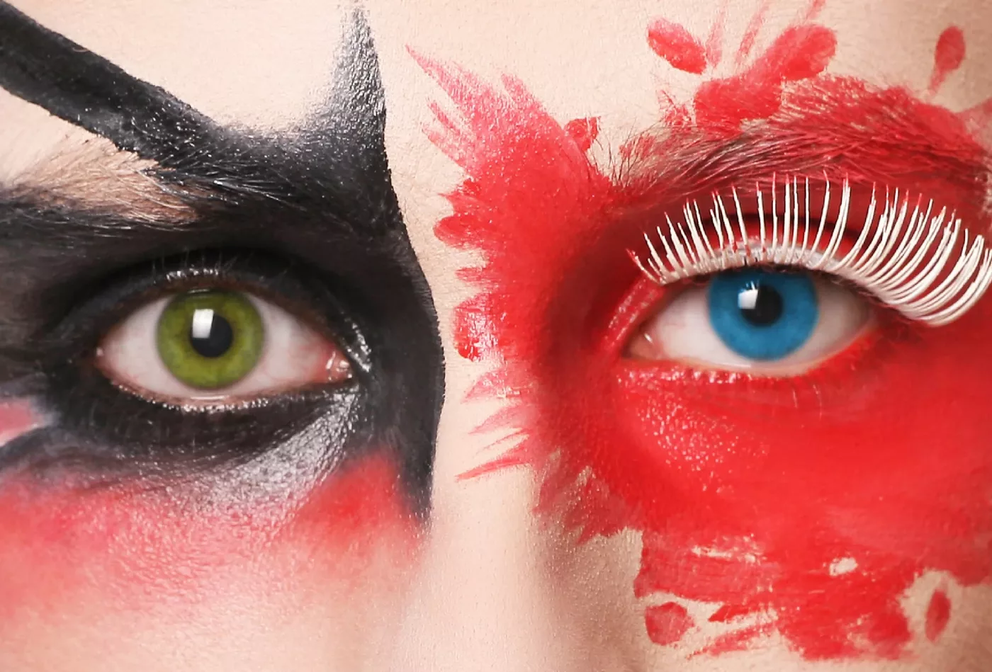 Halloween: cuidado con las lentillas y el maquillaje