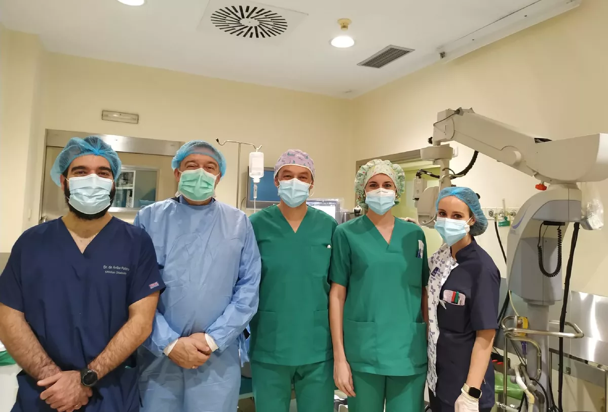 Queratoplastia lamelar endotelial (DMEK)